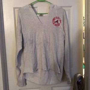 Pink Braves Sweatshirt